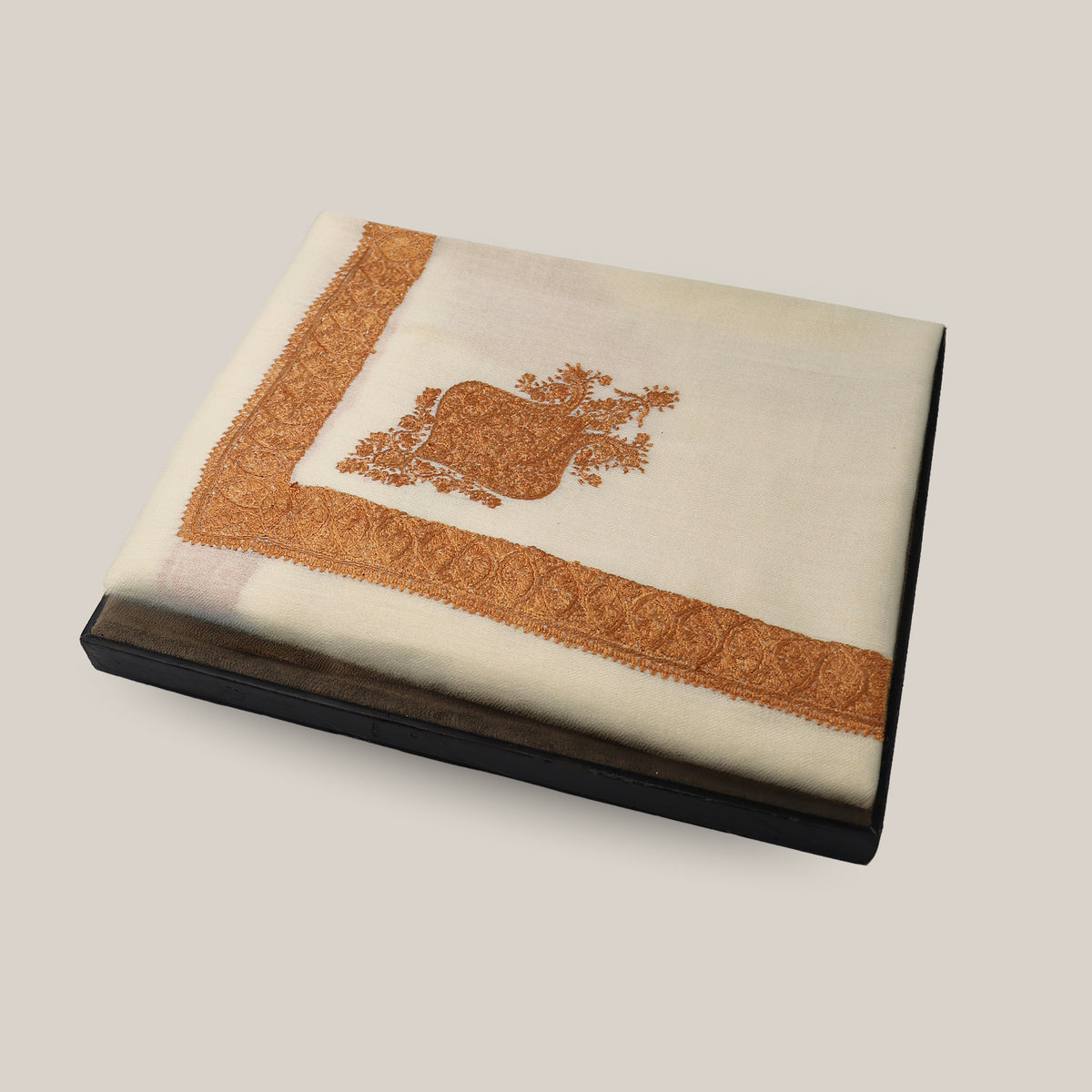 Shawl Cashmere (Turma) Orange EMB