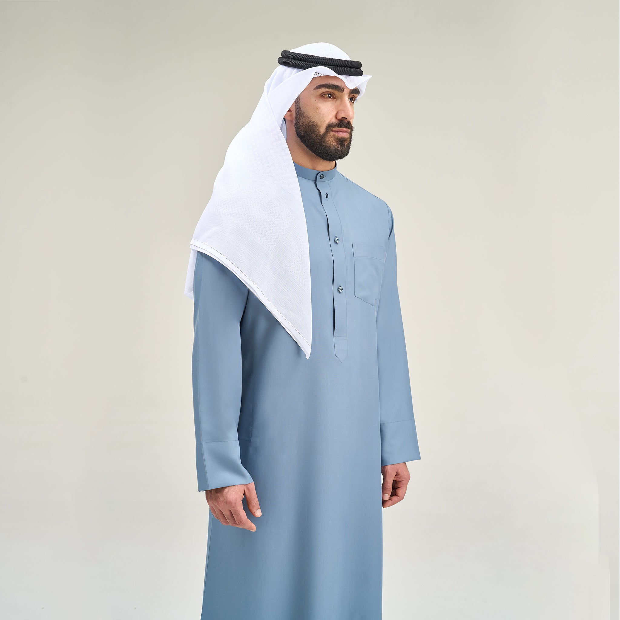 المجموعة الذهبية كندورة كويتي - رمادي