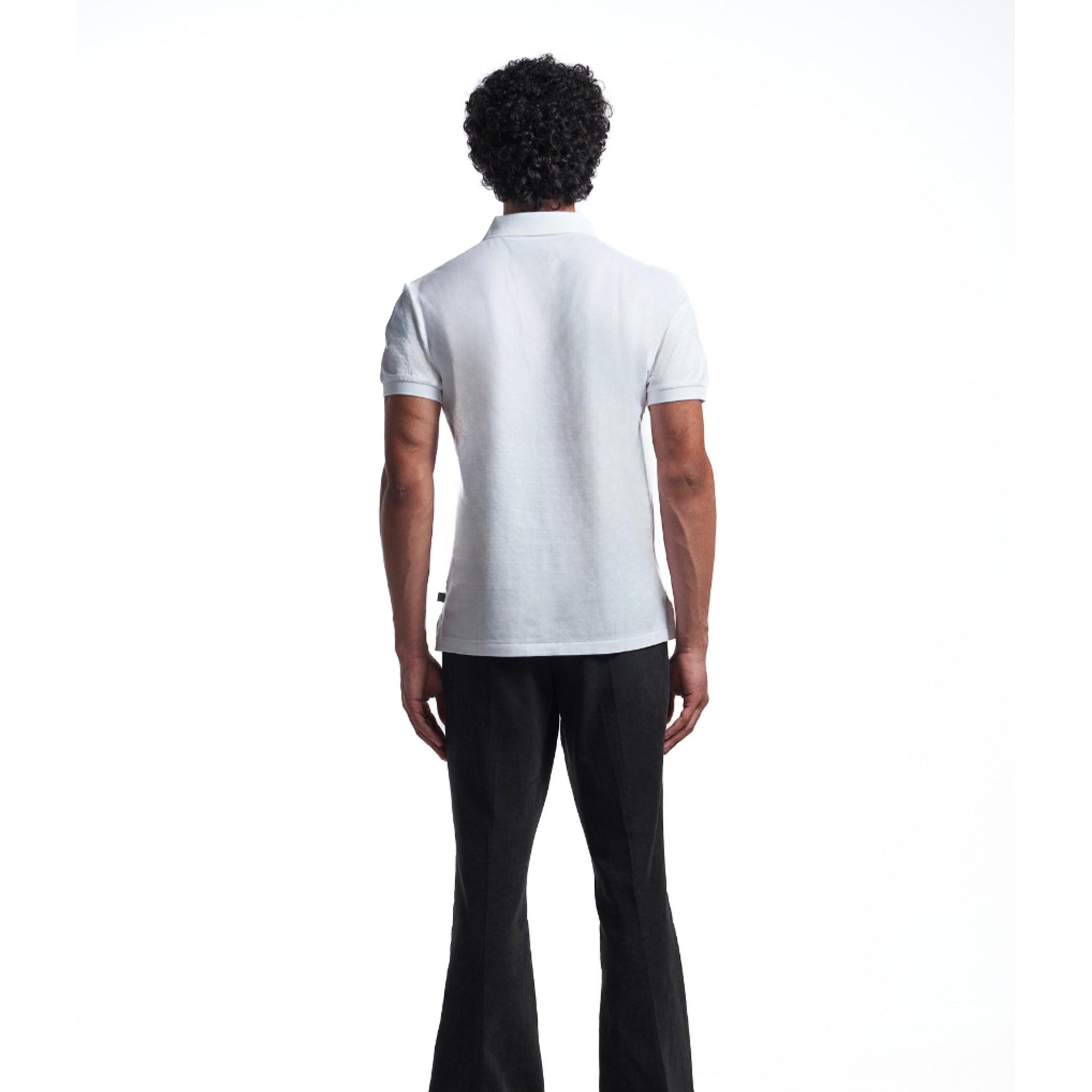 Mens Basic Polo – White | Premium Cotton Polo Shirt