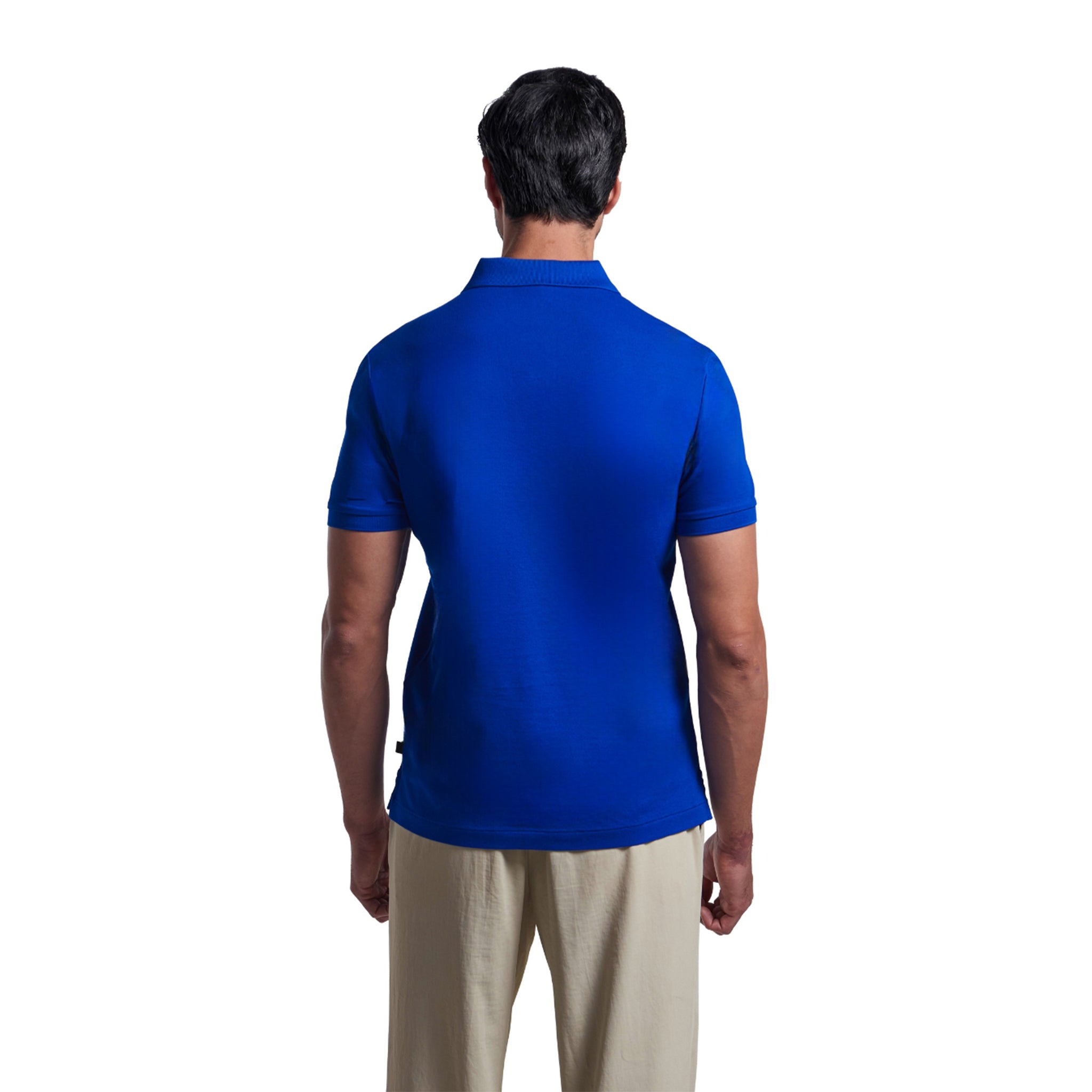 Mens Basic Polo - Royal Blue