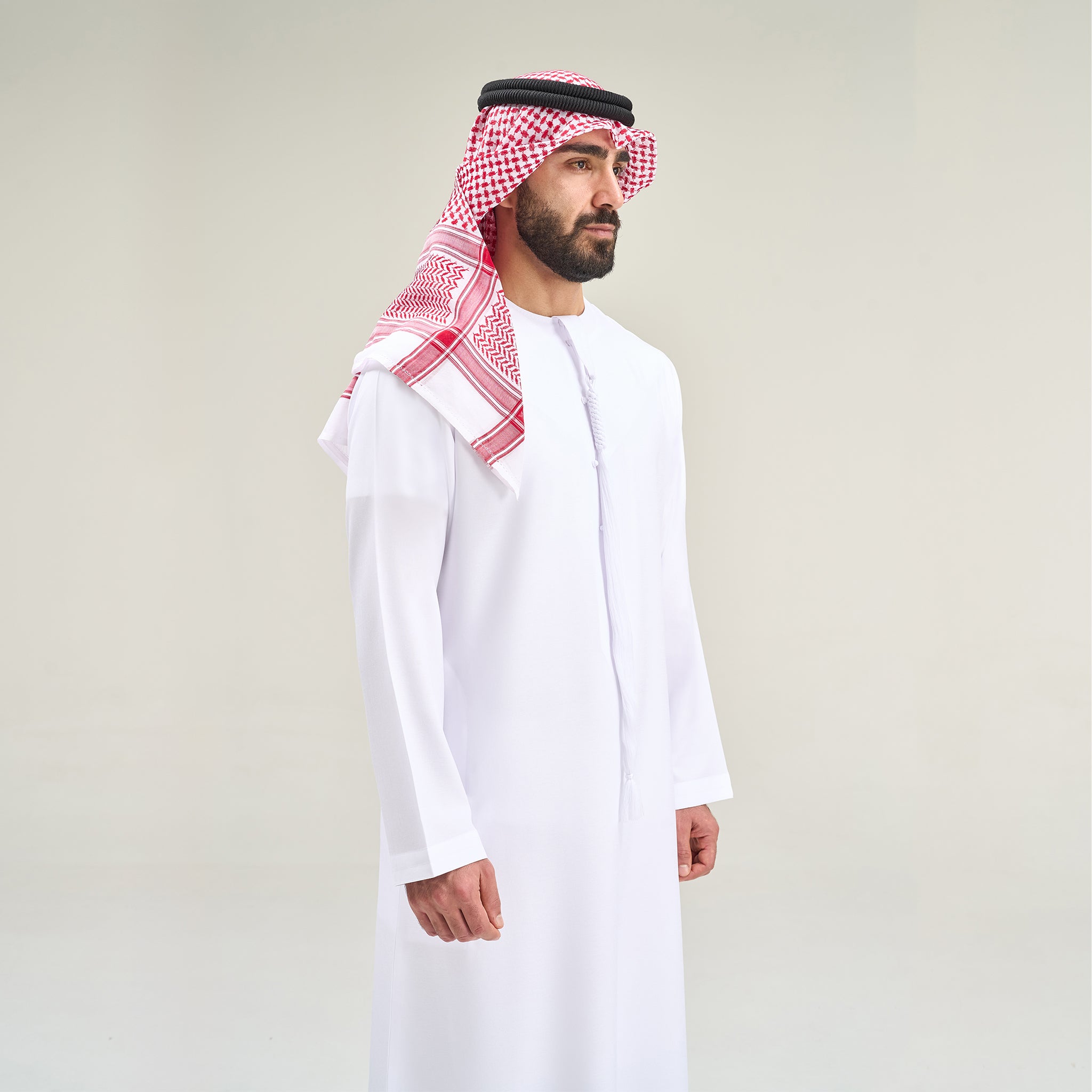 Emirati Black Edition White | Premium White Kandora