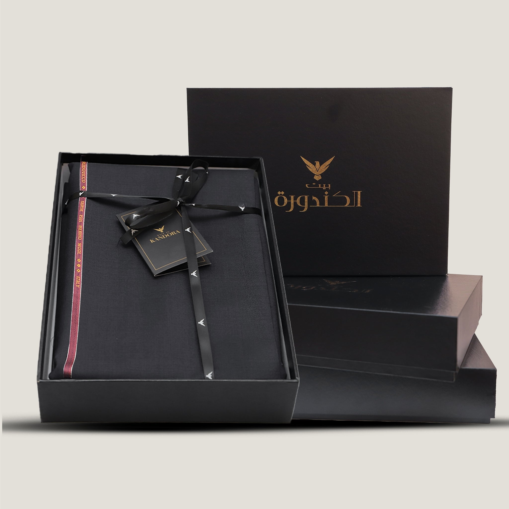 Rodovicco Italian Fabric Navy Gift Box