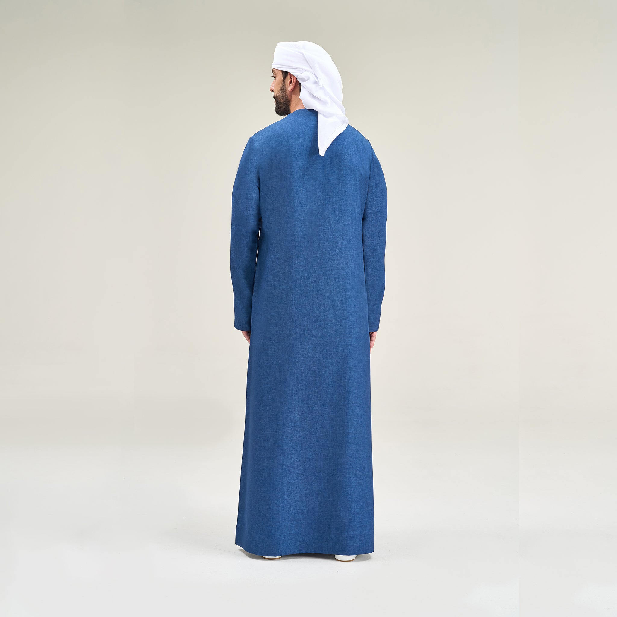 المجموعة الخاصة (بلاك)كندورة إماراتي - أزرق