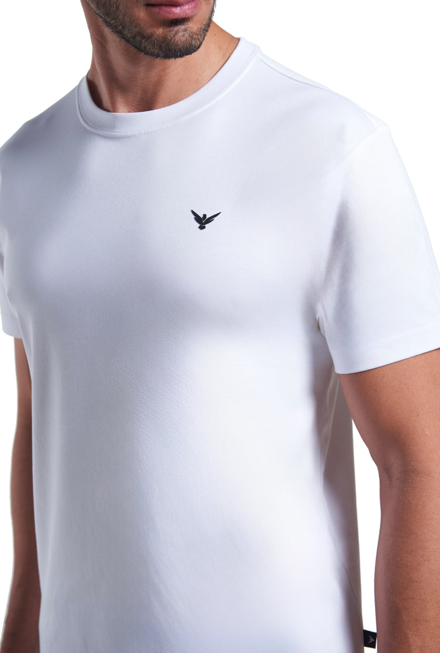 Mens Basic T-Shirt – White | Premium Cotton Tee
