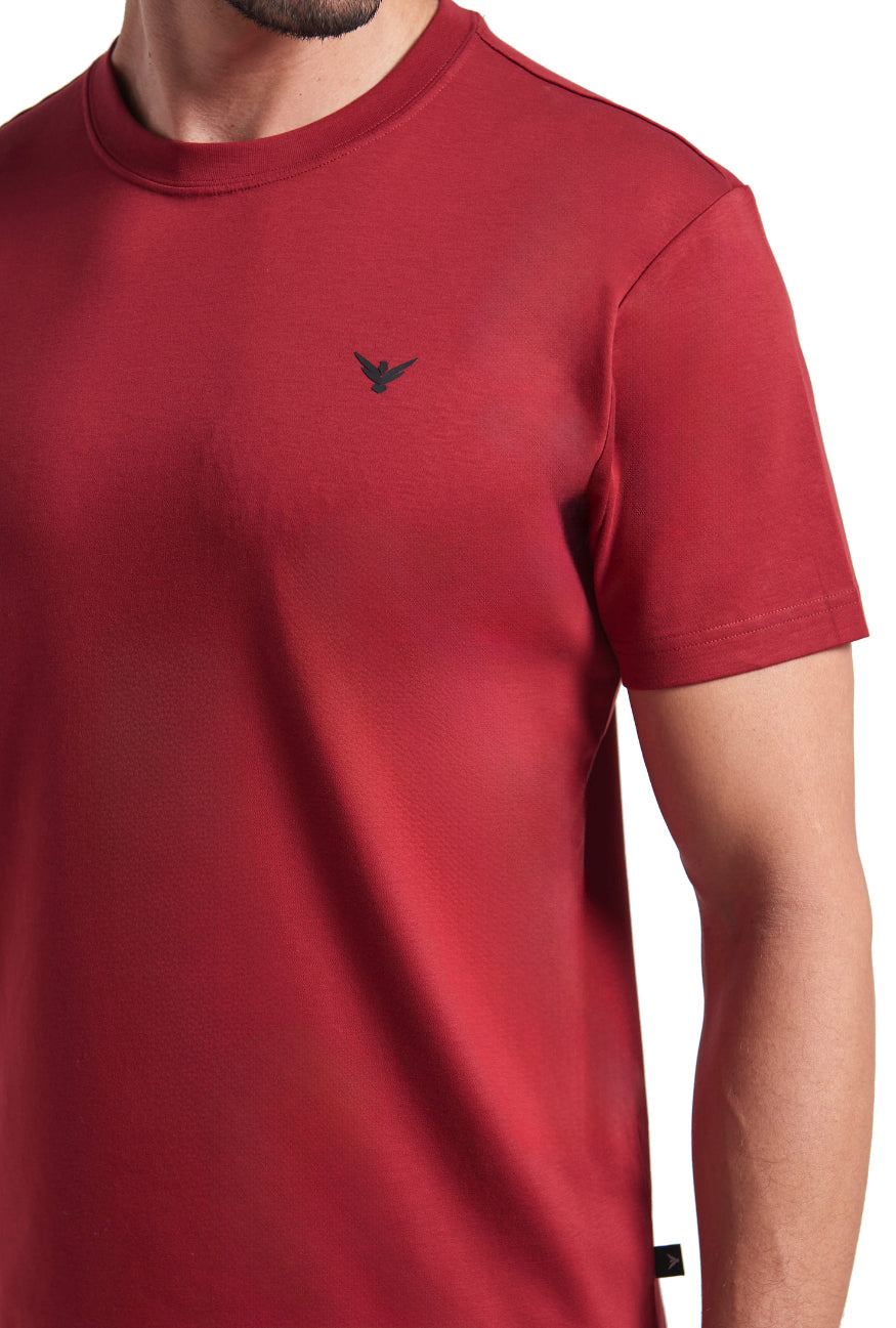 Mens Basic T-Shirt - Maroon