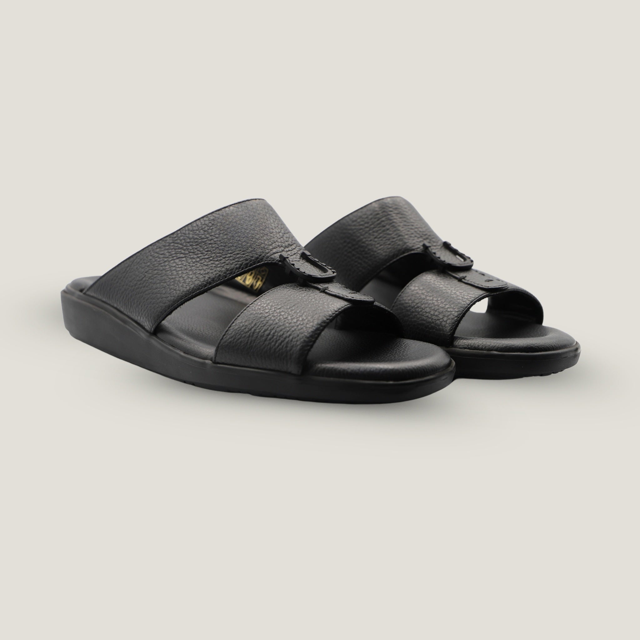 Sandal Adria Calf Nero | Handmade Italian Leather Sandals