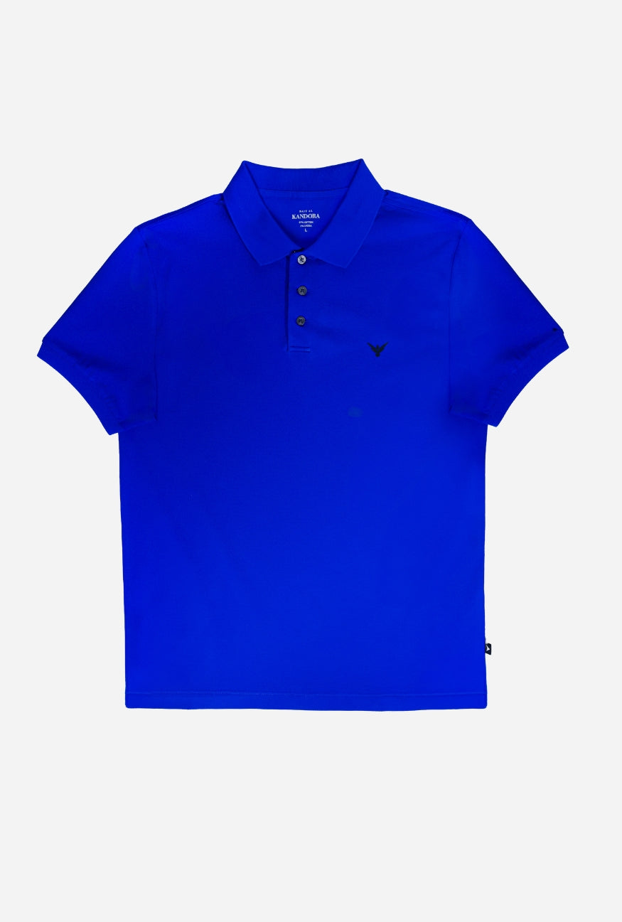 Mens Basic Polo - Royal Blue