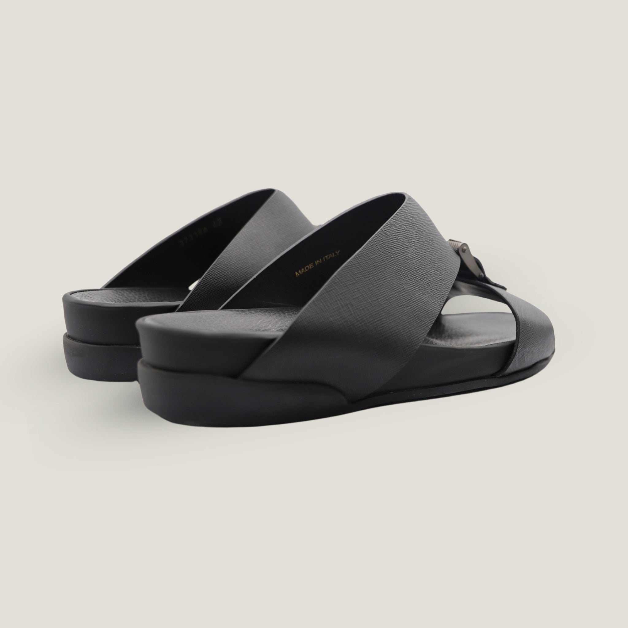 Sandal Saffiano Nero
