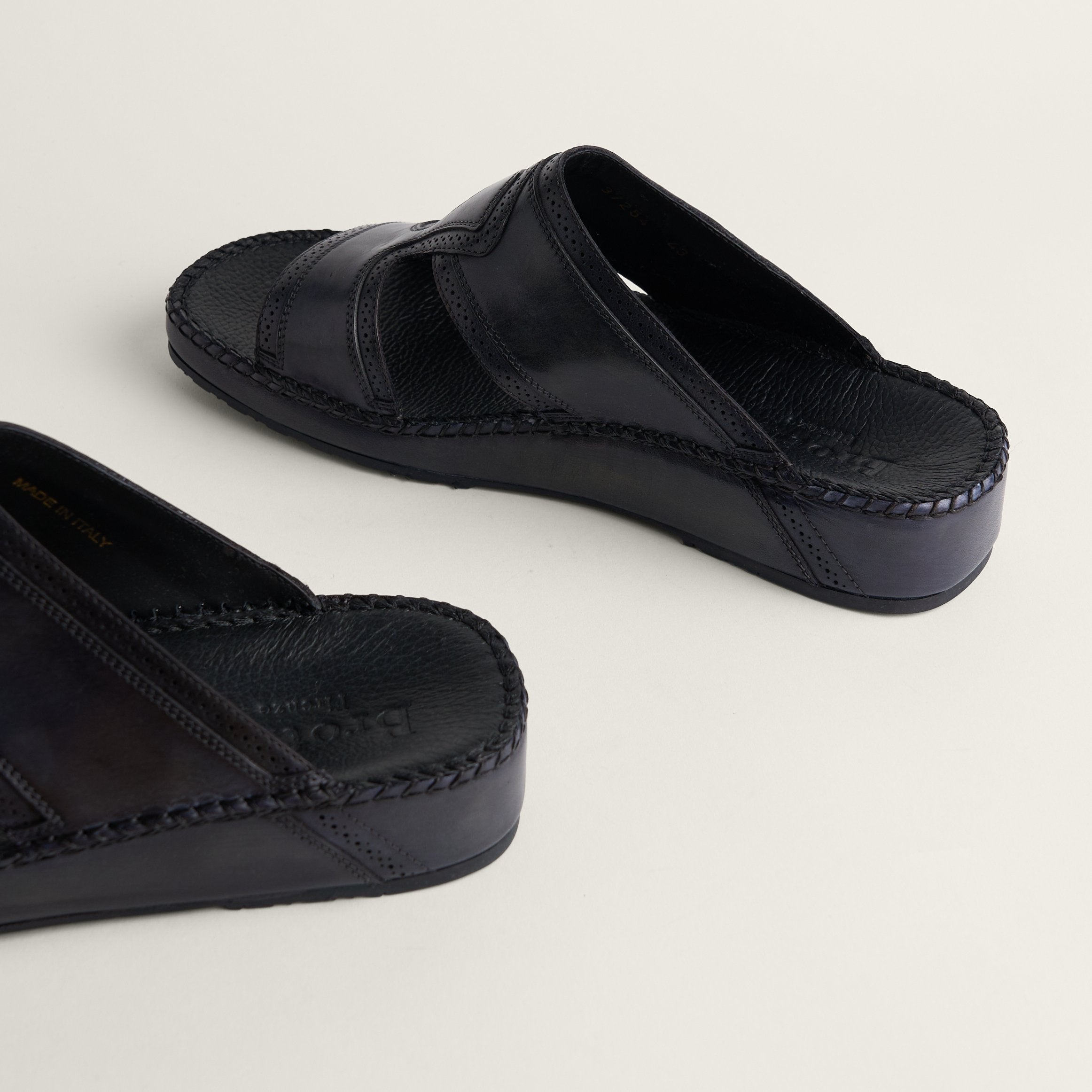 Luxury Handmade Sandal Anticato Stone by Brotini