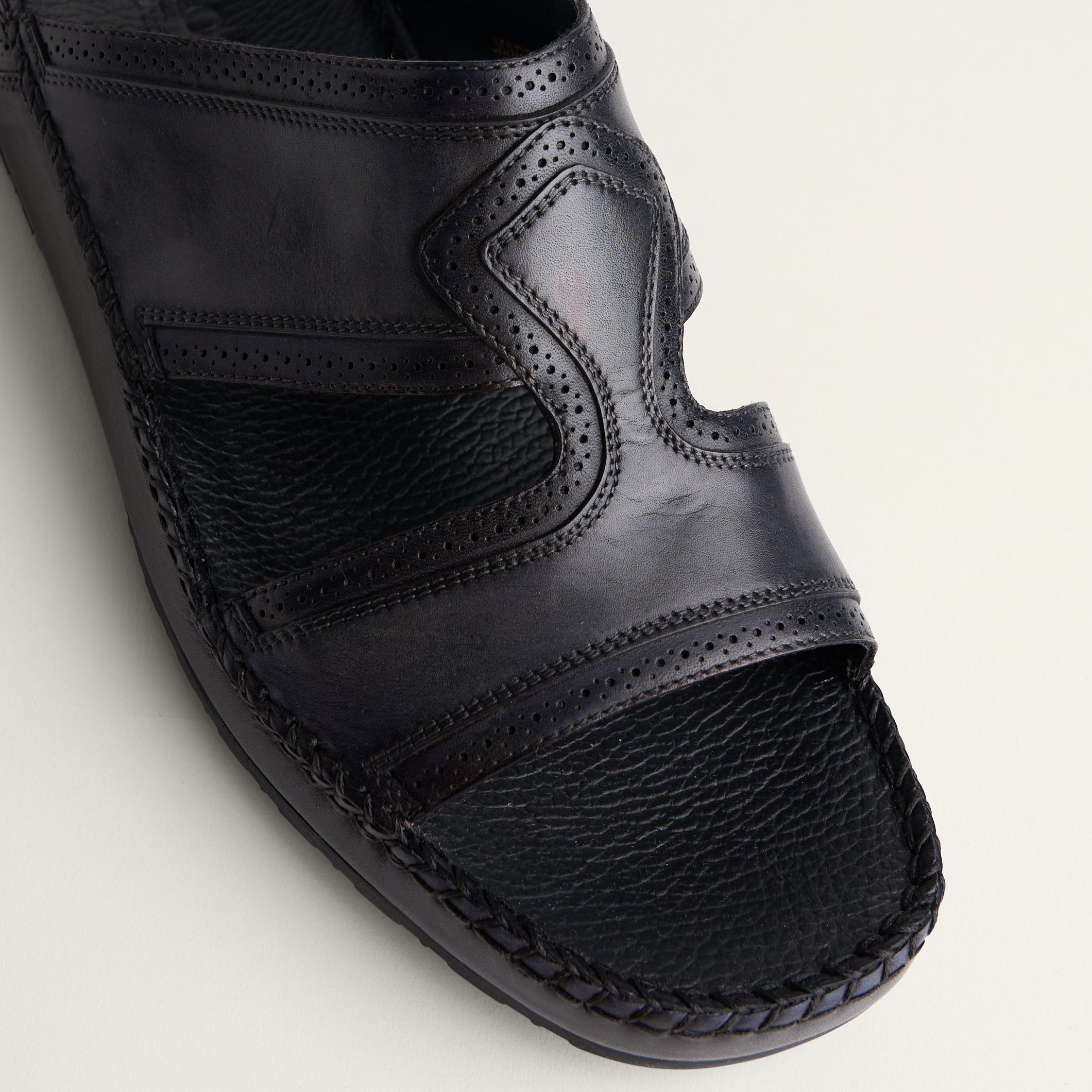 Luxury Handmade Sandal Anticato Stone by Brotini