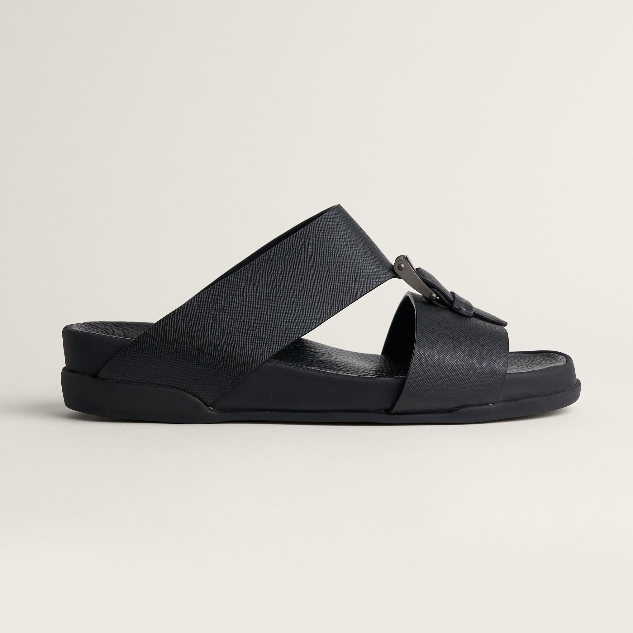 Sandal Saffiano Nero