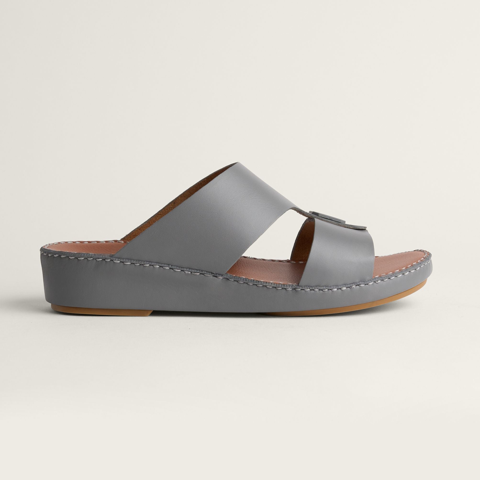 Sandal Calf Cinza Carlo