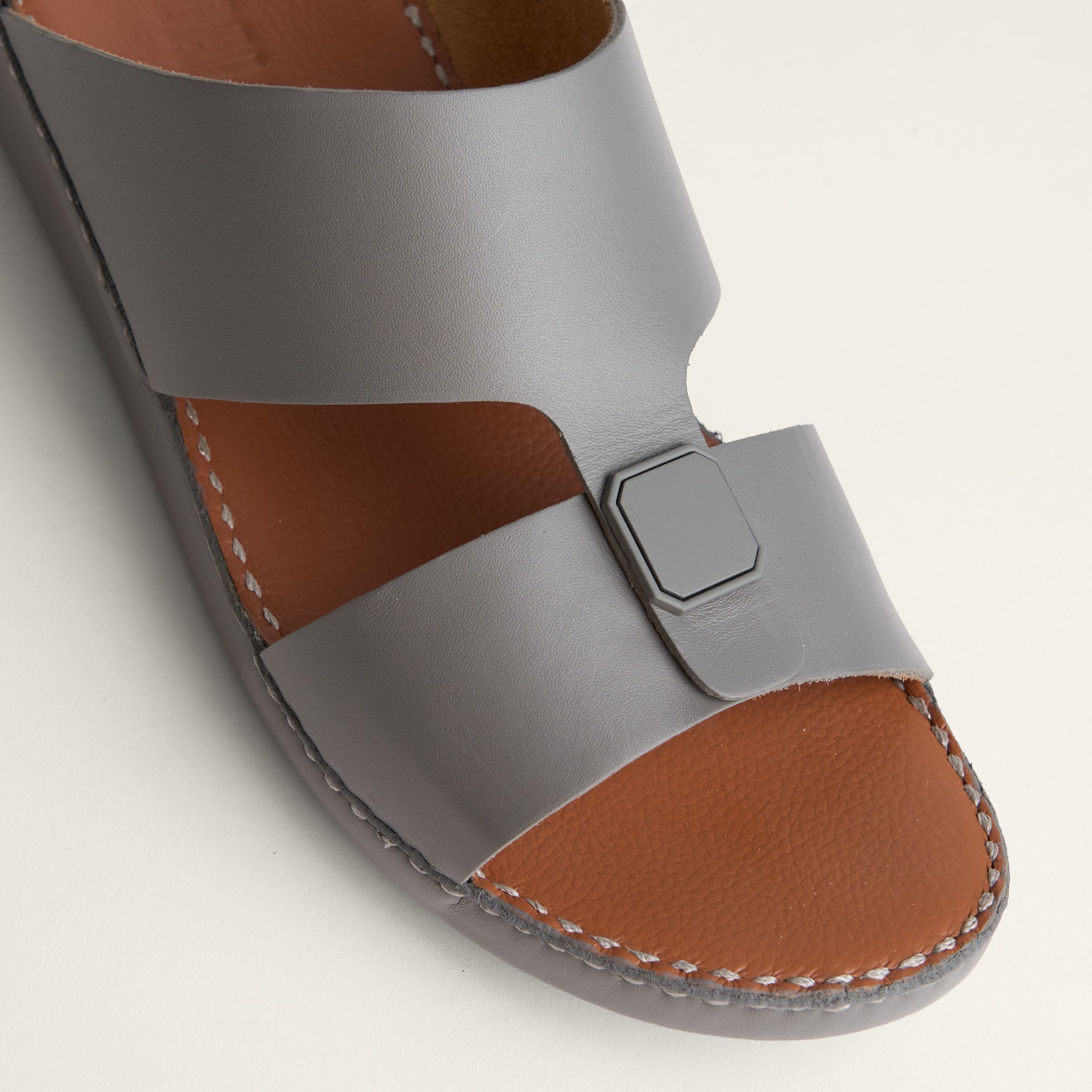 Sandal Calf Cinza Carlo