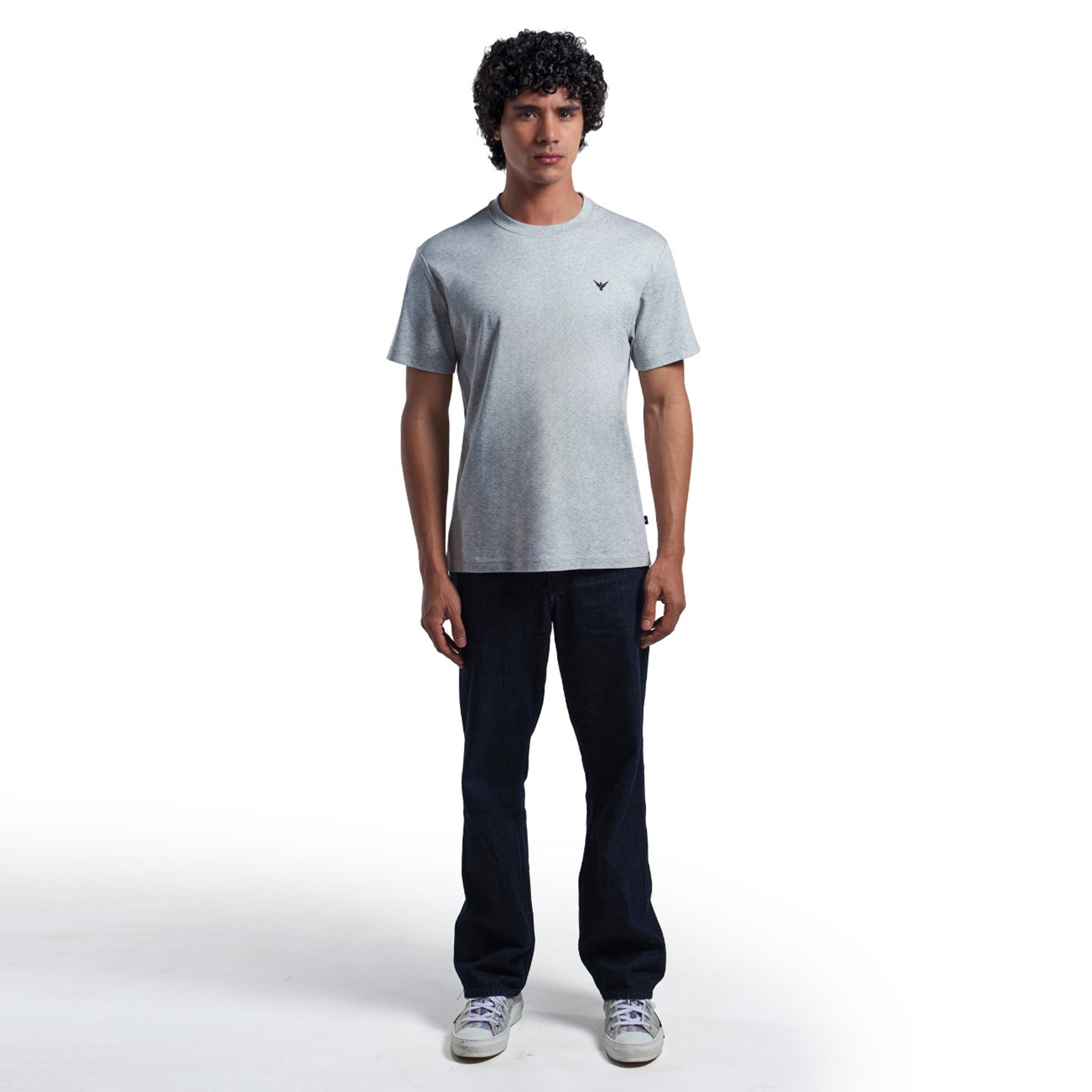 Mens Basic T-Shirt- Grey