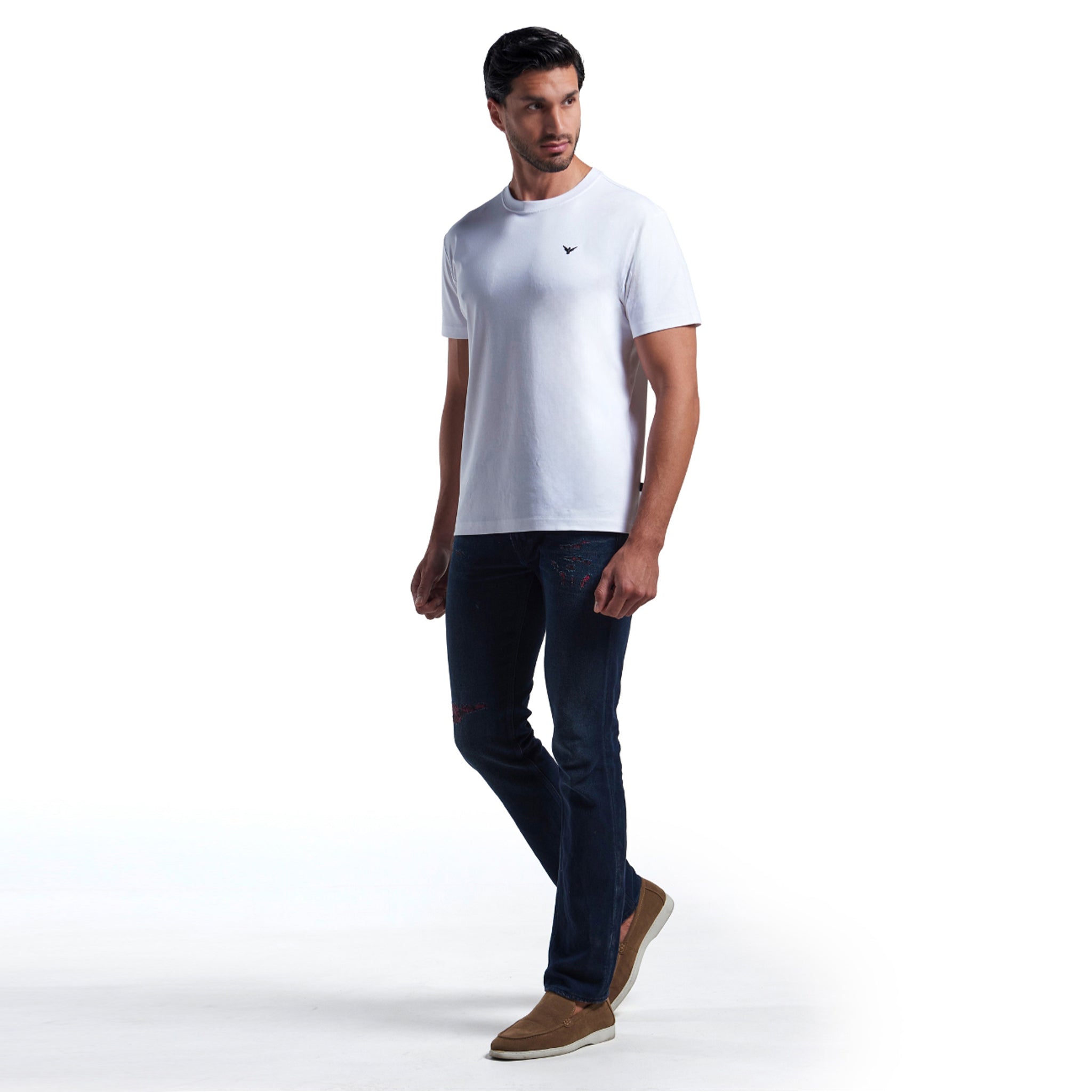 Mens Basic T-Shirt – White | Premium Cotton Tee