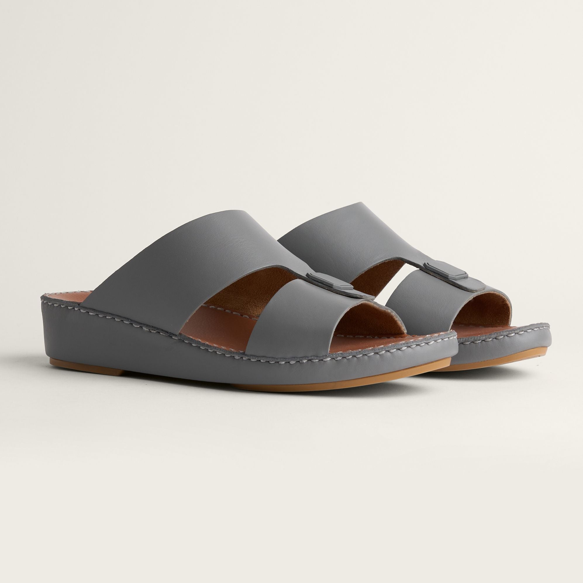 Sandal Calf Cinza Carlo