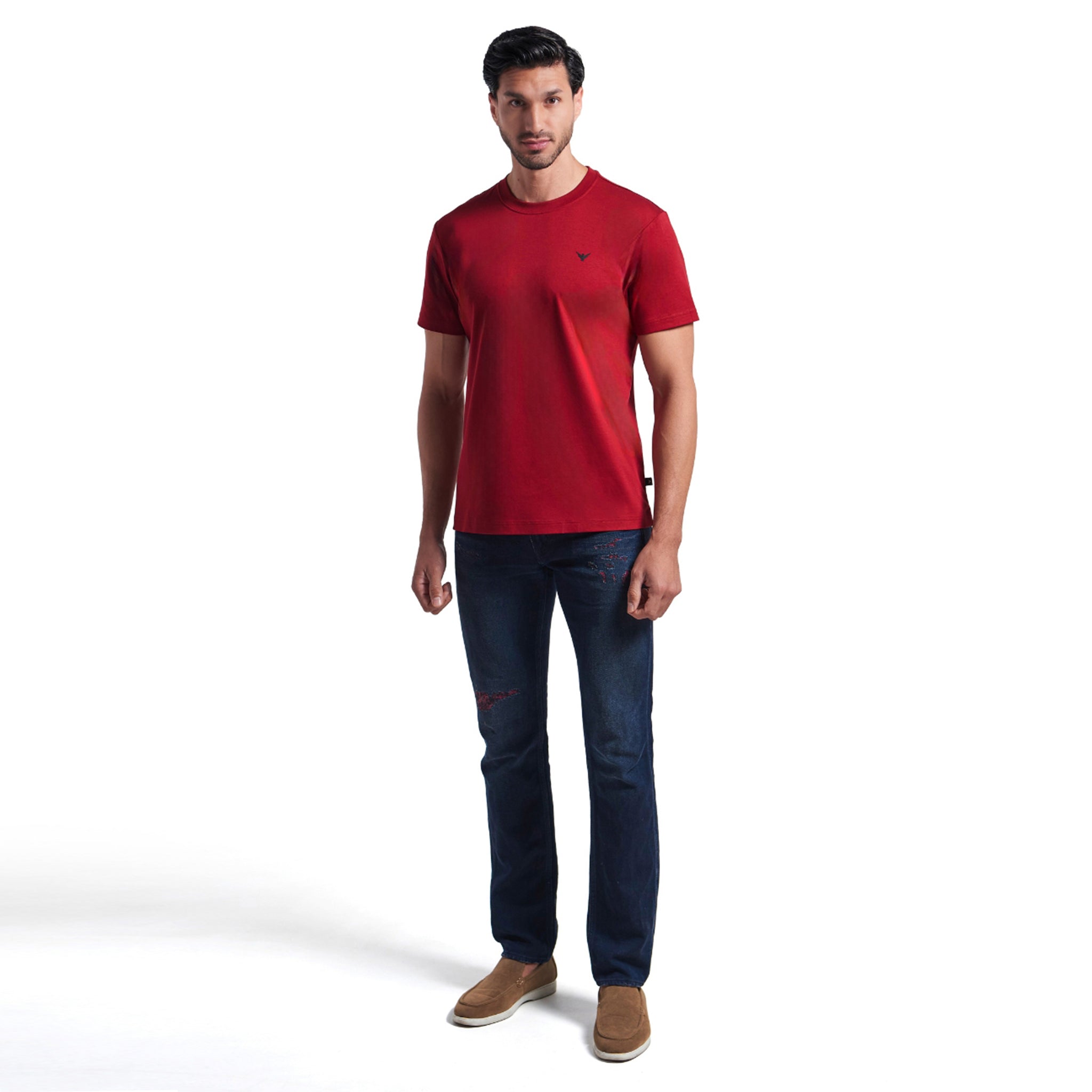 Mens Basic T-Shirt - Maroon