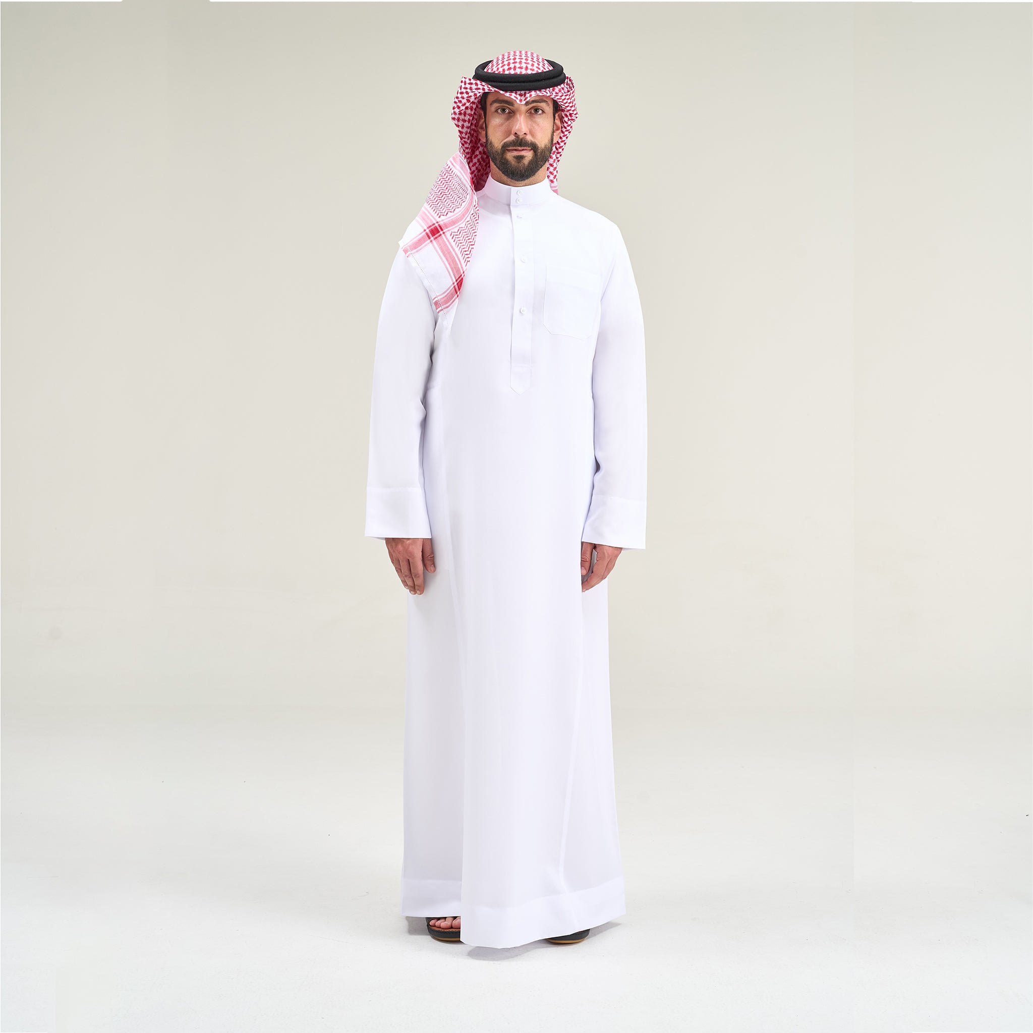 المجموعة الذهبية كندورة سعودي - أبيض