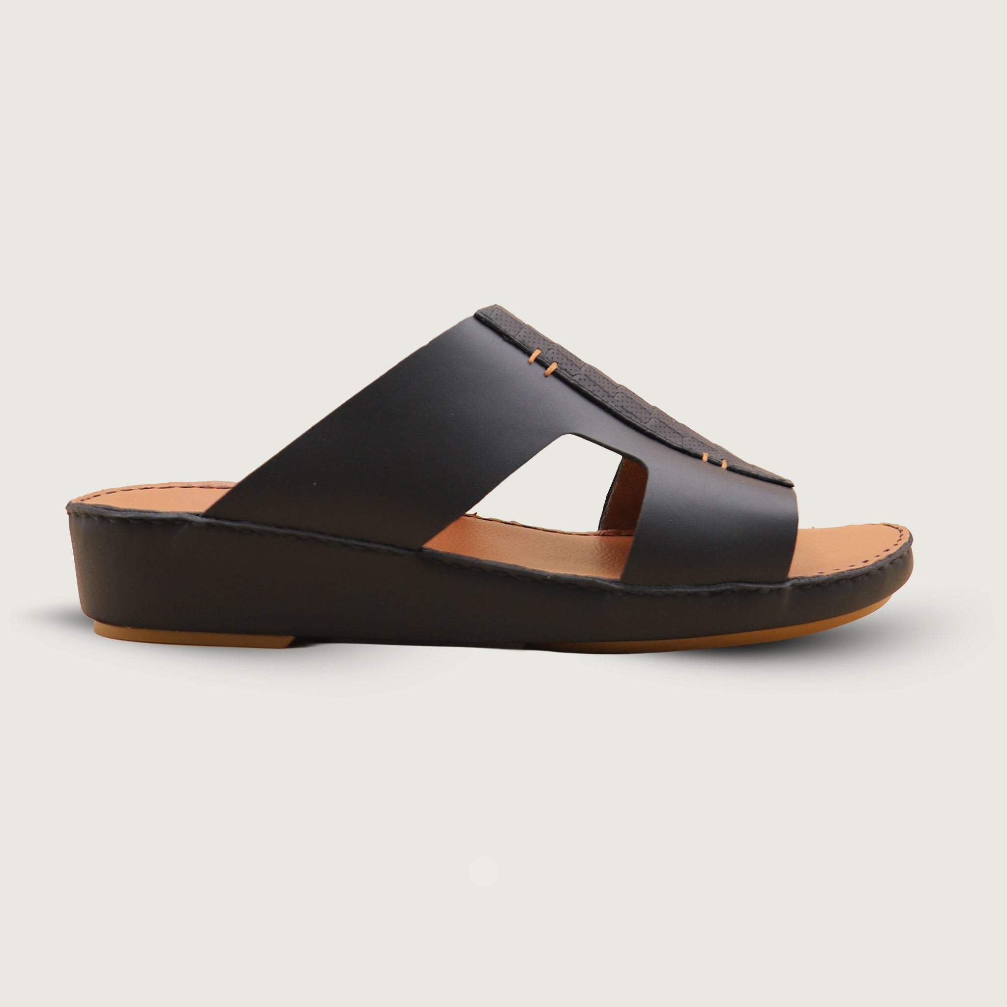 Sandal Calf Preto - 052026A