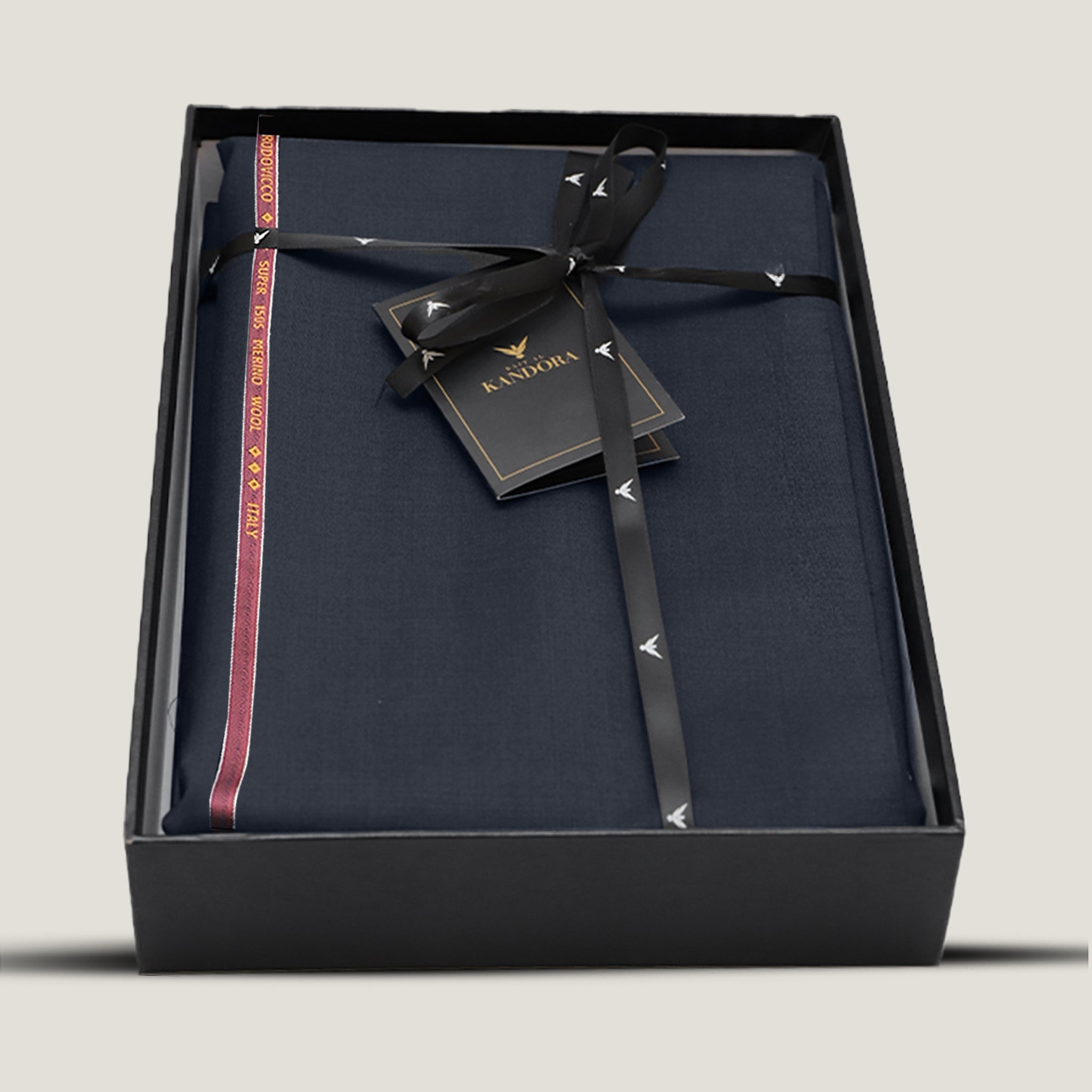 Rodovicco Italian Fabric Gift Box Blue