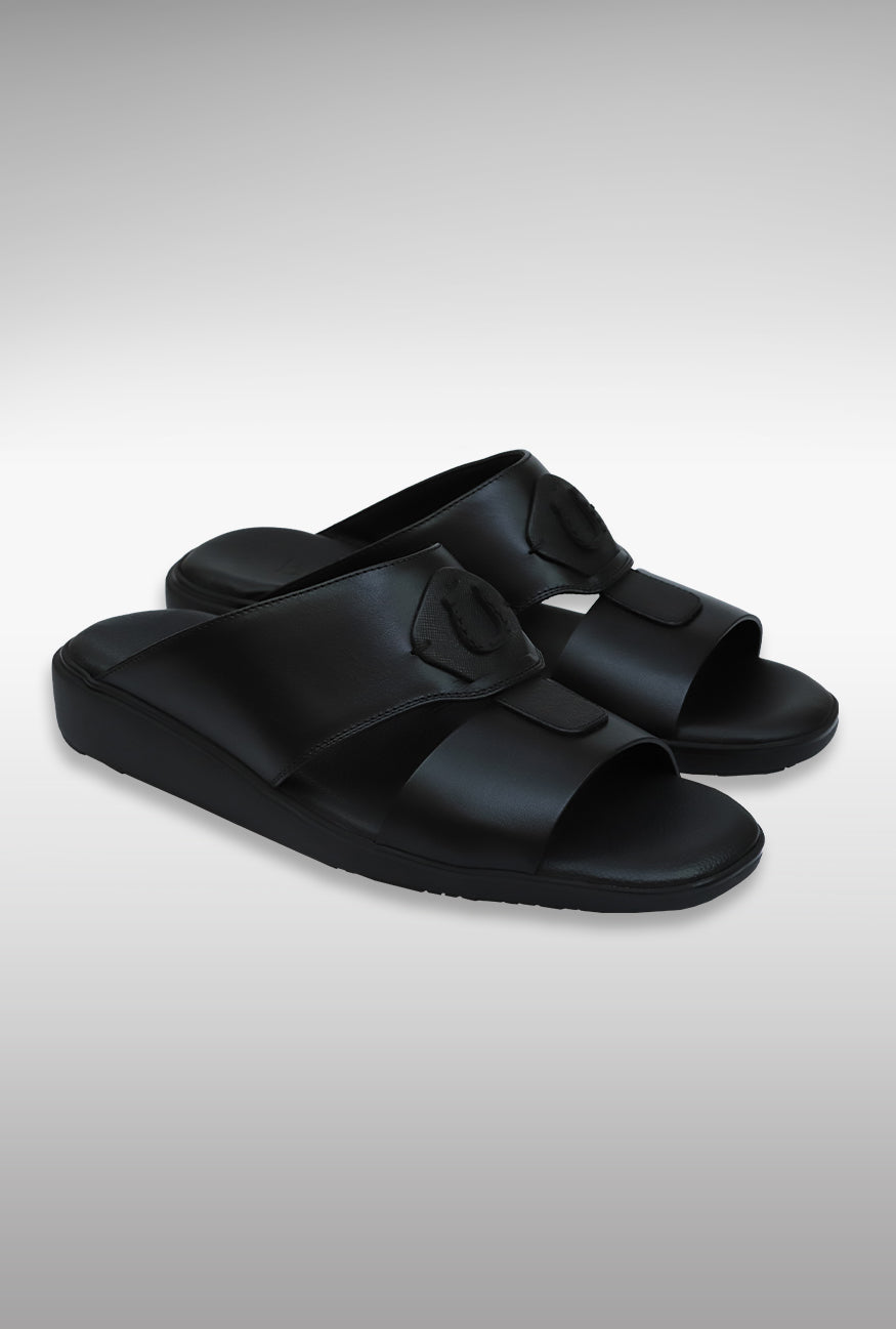 Sandal Saffiano Nero