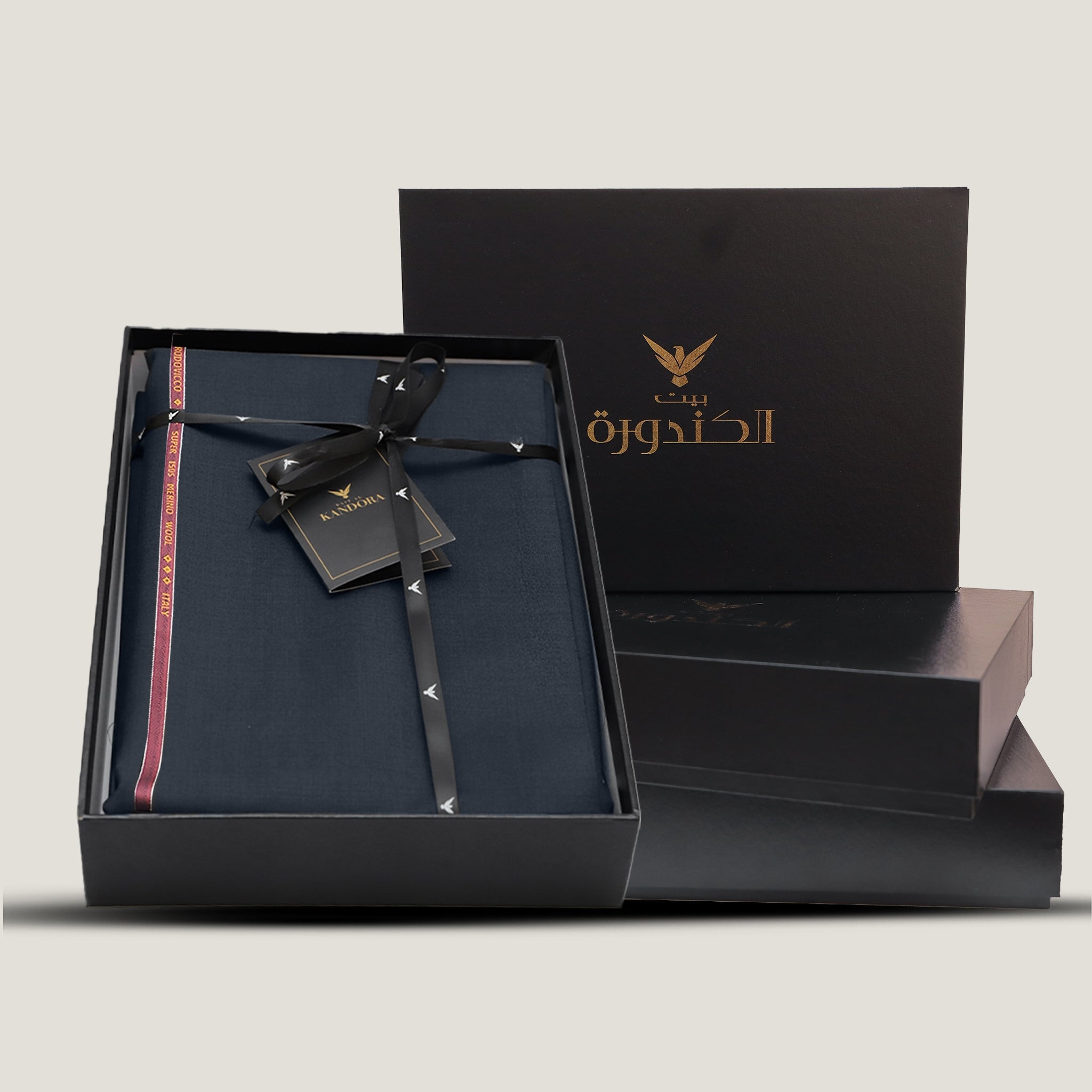 Rodovicco Italian Fabric Gift Box Blue