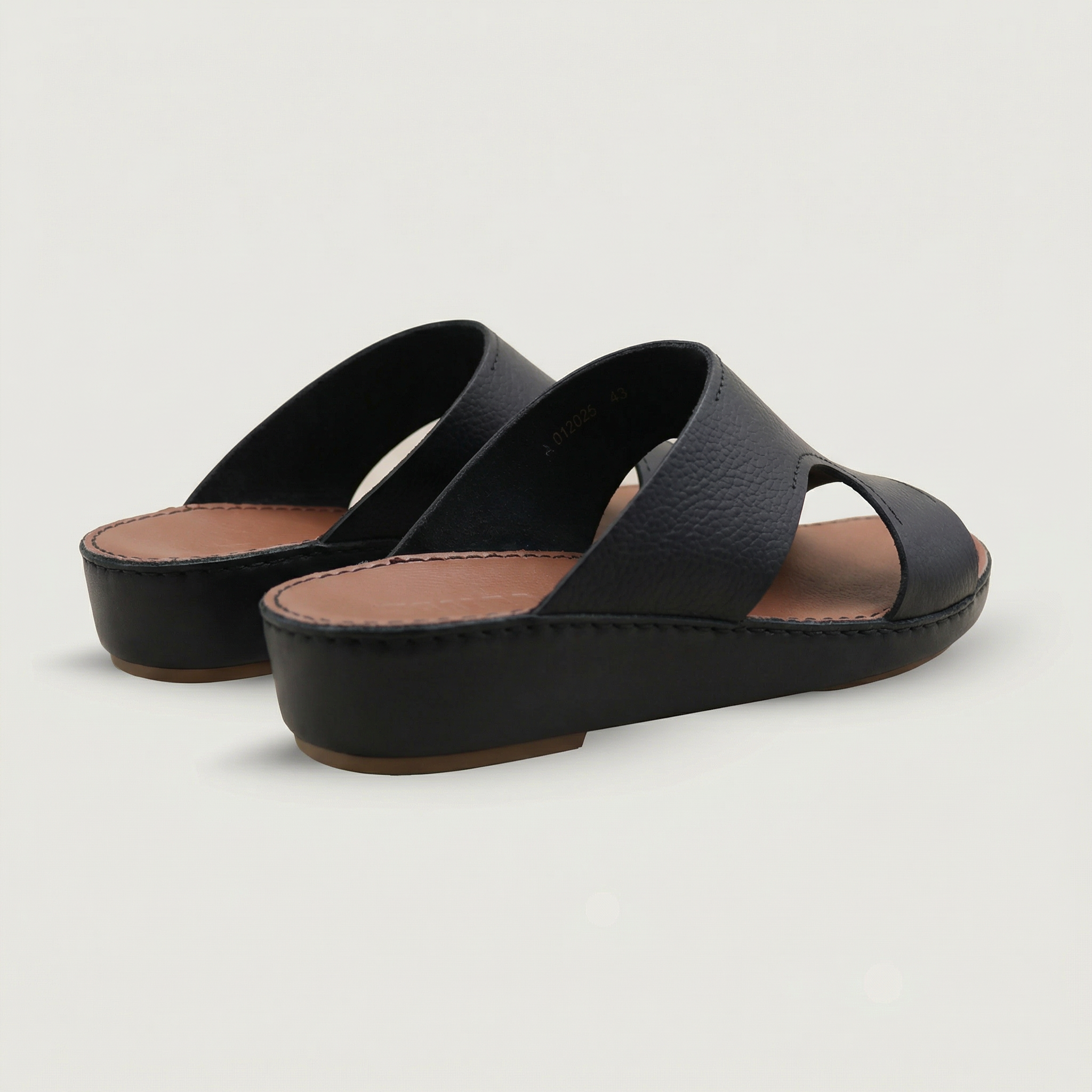 Sandal Calf Preto - 012026A