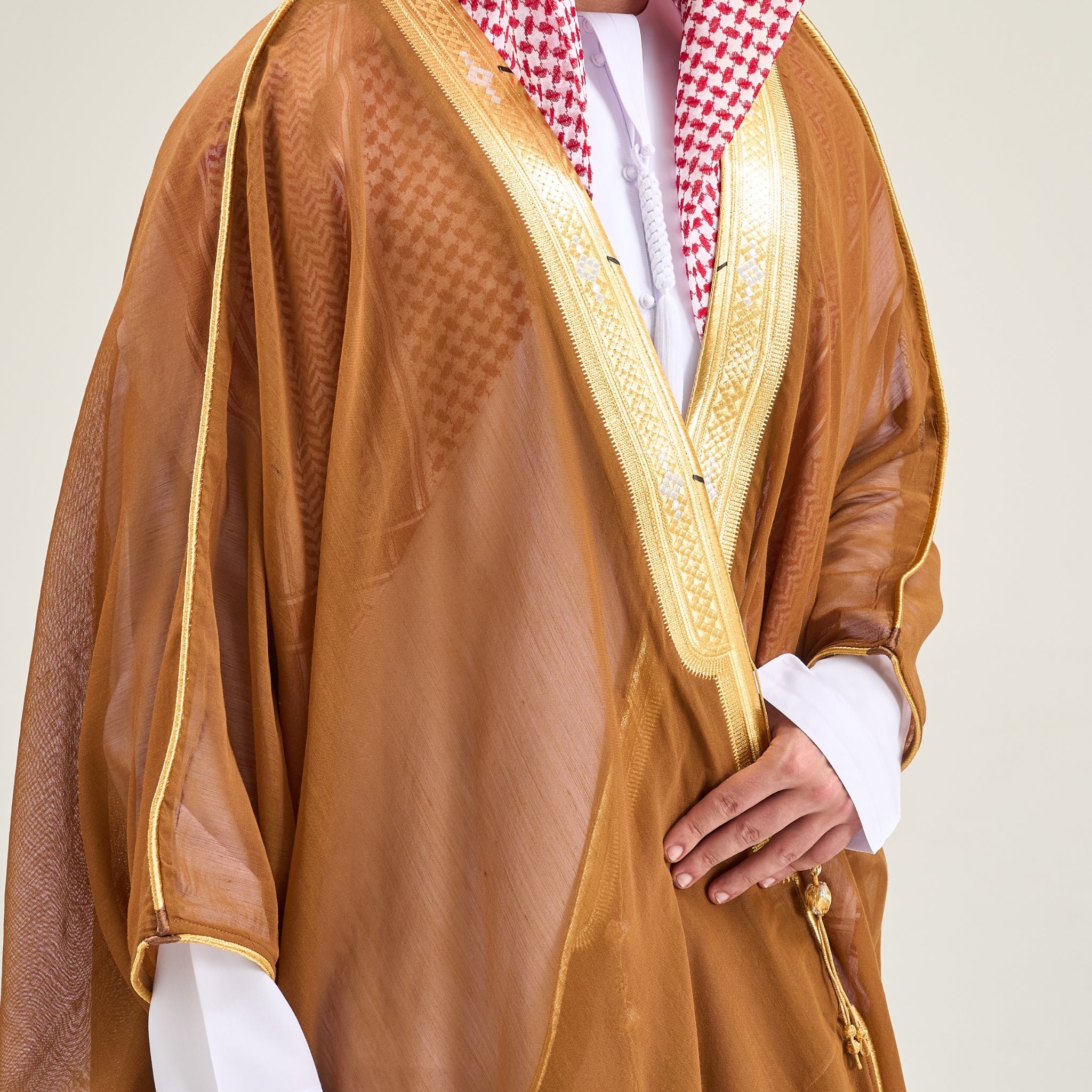 Black Edition Bisht - Brown
