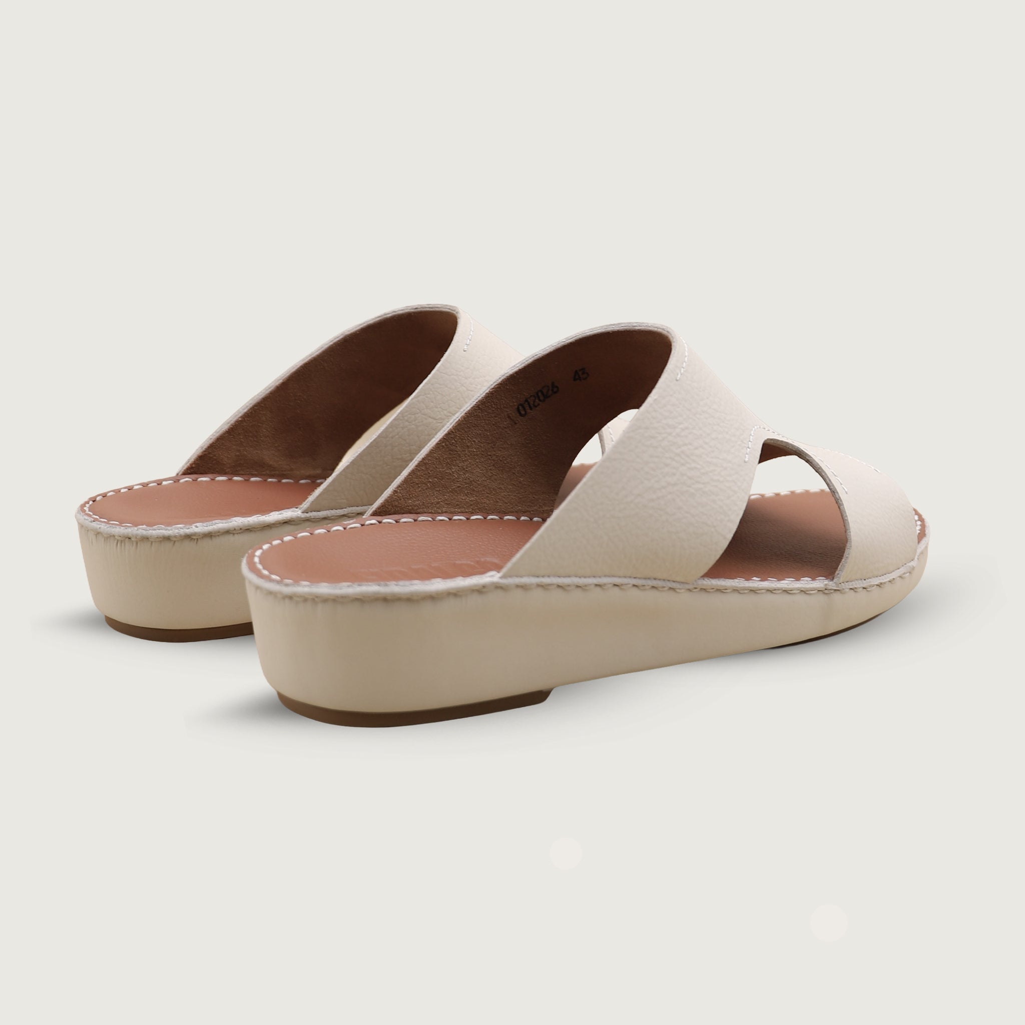 Sandal Calf Off White - 012026B