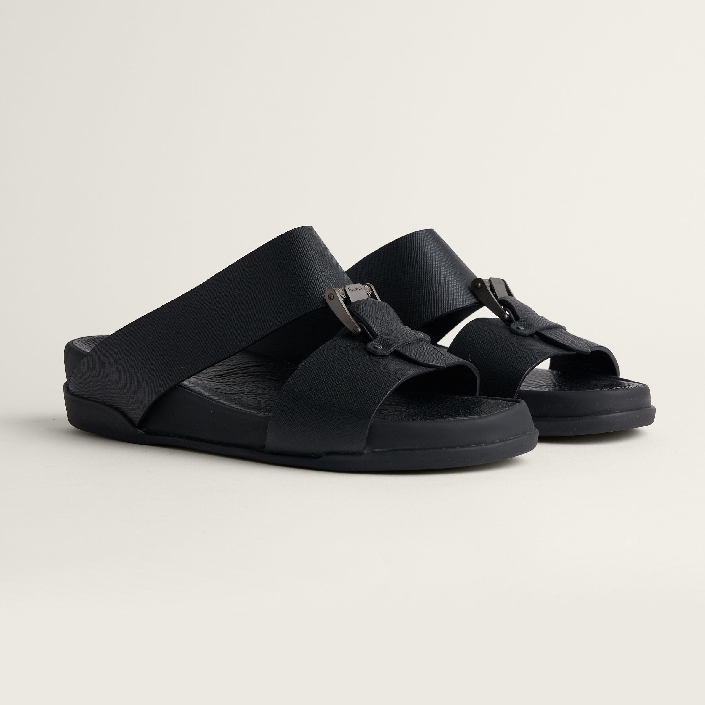 Sandal Saffiano Nero