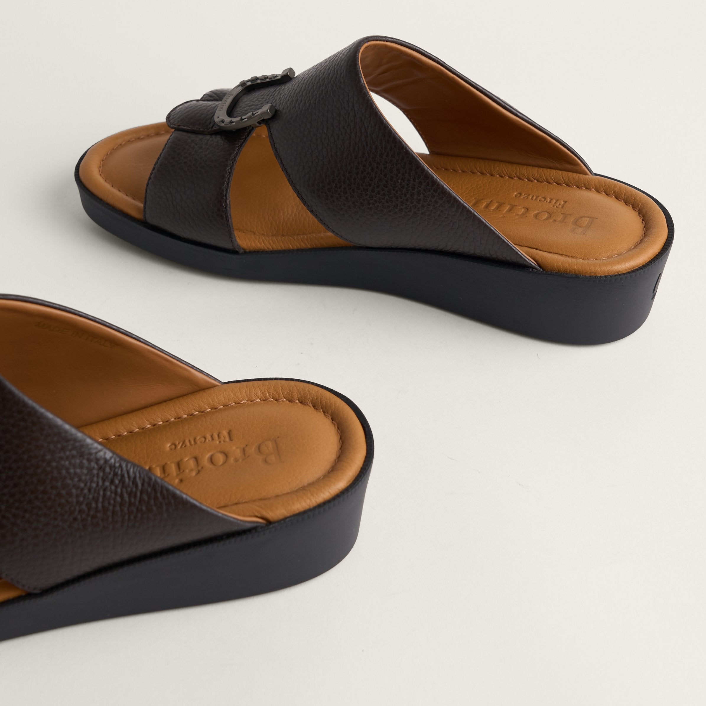 Sandal Calf Staffa Brown