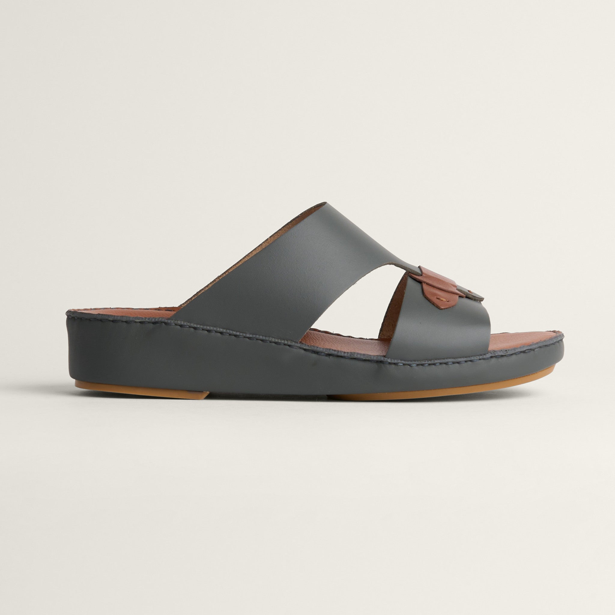 Sandal Calf Cinza