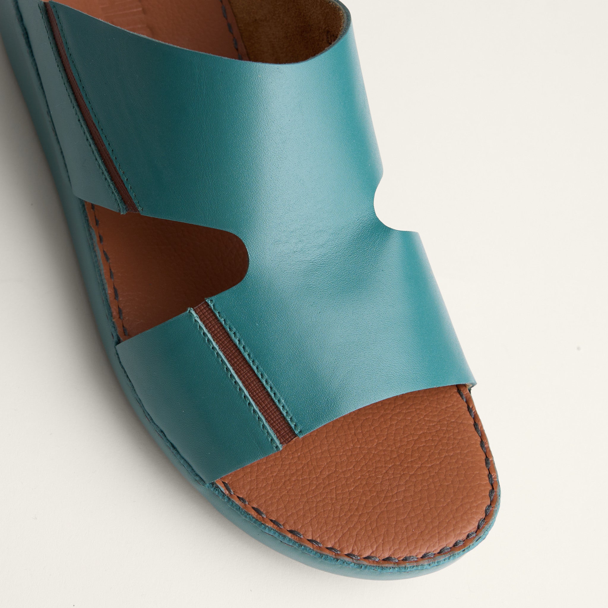 Sandal Calf Verde Carlo