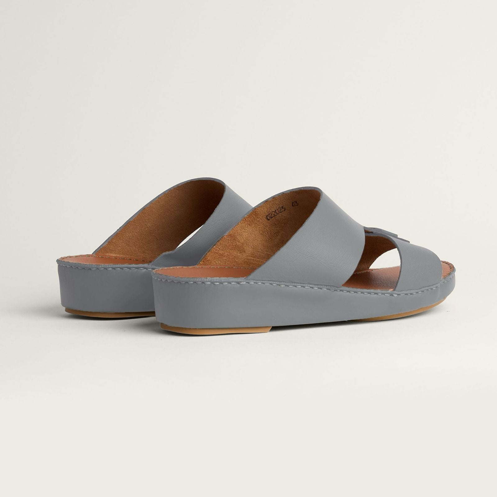 Sandal Calf Cinza Carlo