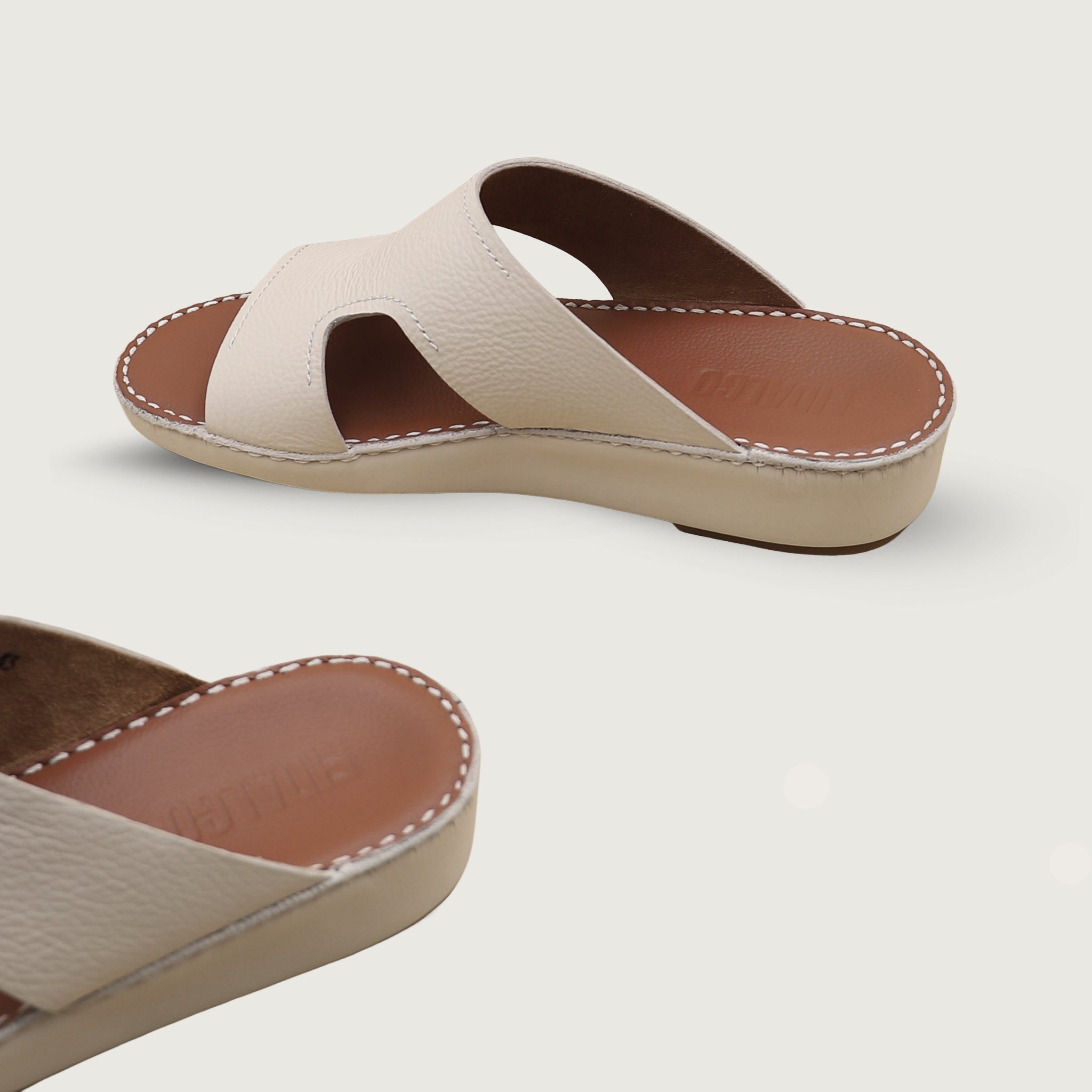 Sandal Calf Off White - 012026B