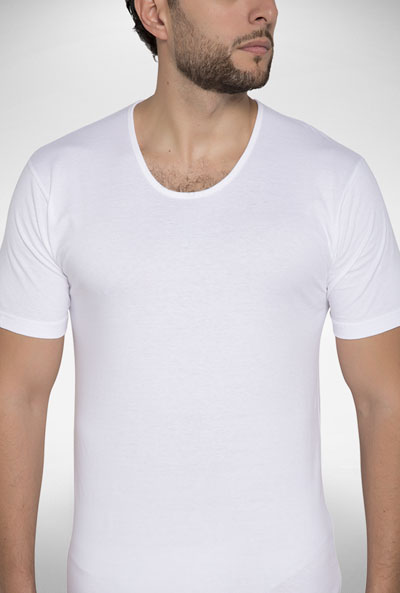 Deep Neck Undershirt (two peices)