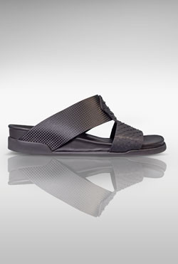 Sandal Python Car Carbon Nero