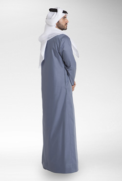 Grey Emirati Kandora