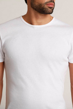 Crew Neck Undershirt (two peices)