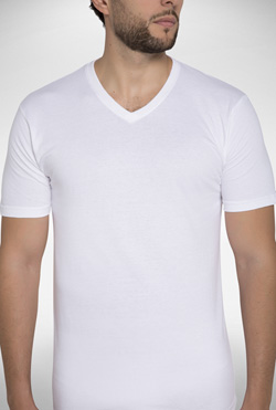 V Neck Undershirt (two pieces)