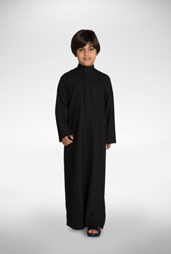 Black kids Kuwaiti Kandora